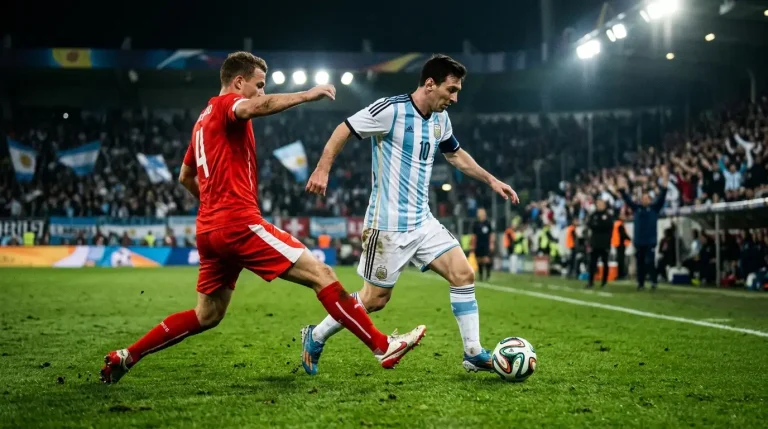 Messi’s Late Night: Argentina v Switzerland in Kansas City