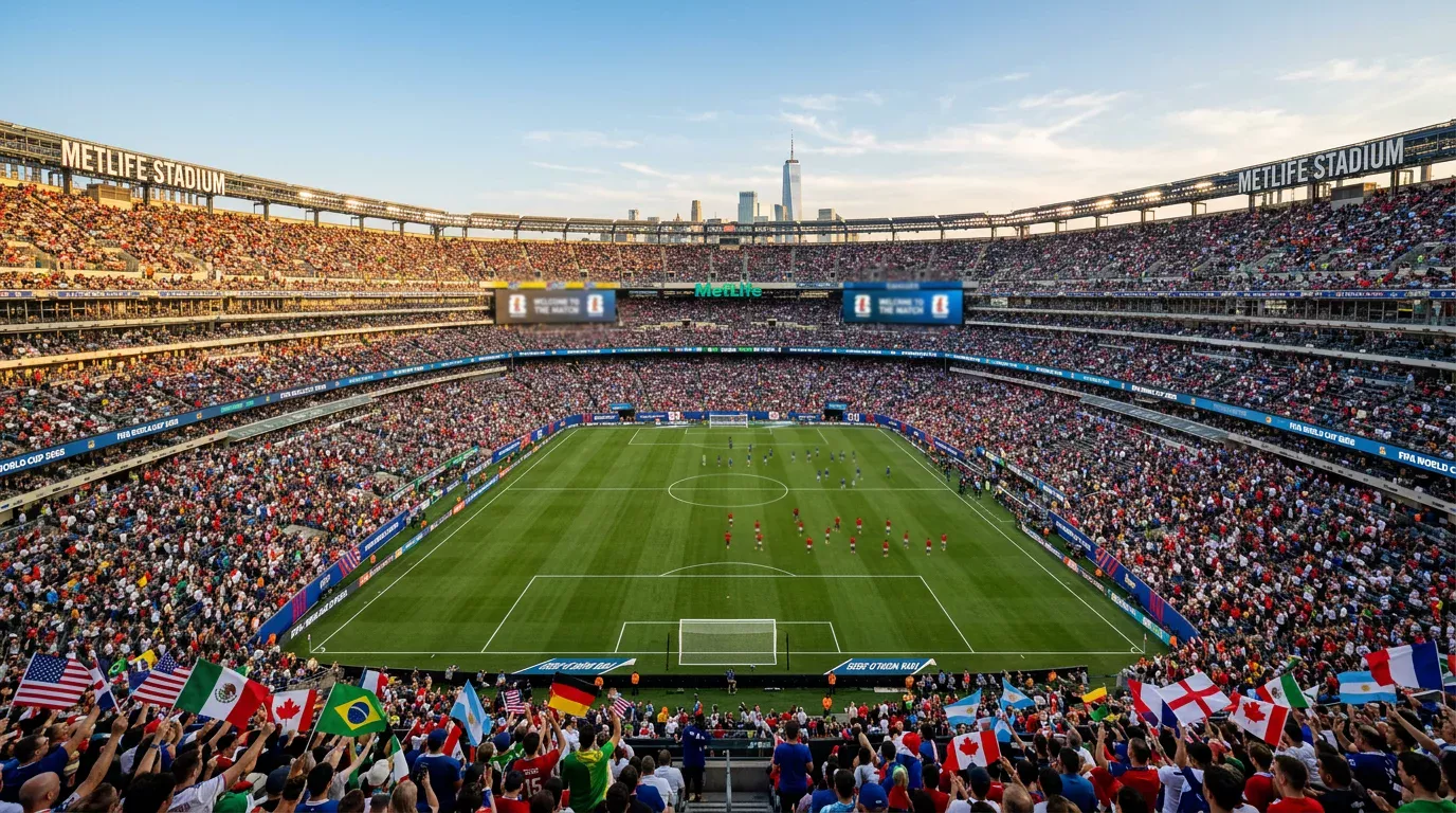 World Cup 2026 tournament stadium panorama