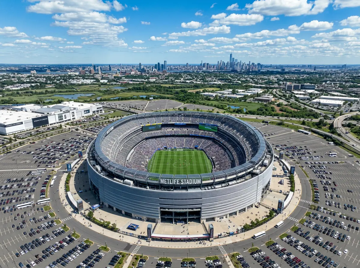 MetLife Stadium in East Rutherford New Jersey venue for the 2026 World Cup Final