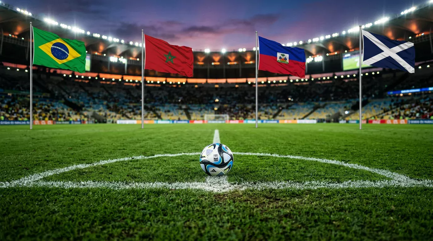 World Cup 2026 Group C with Brazil, Morocco, Haiti and Scotland including analysis odds and predictions