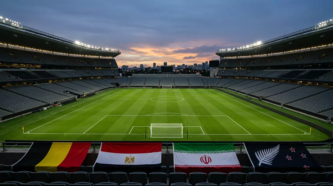 World Cup 2026 Group G analysis with Belgium Egypt Iran and New Zealand plus odds and predictions