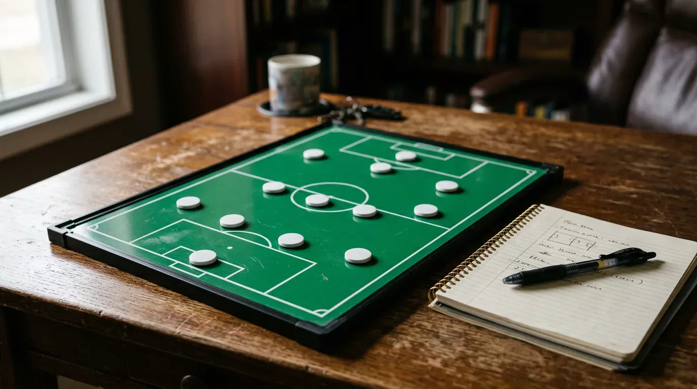 Tactical board showing World Cup 2026 group stage formations and betting angles